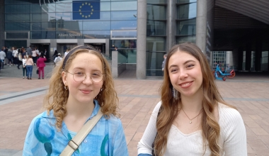 Jakob og Lærke deltog i EU-projekt for klimaets skyld Jakob og Lærke deltog i EU-projekt for klimaets skyld