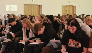 Helsingørs 2.g’ere forberedte sig til studieturen Helsingørs 2.g’ere forberedte sig til studieturen